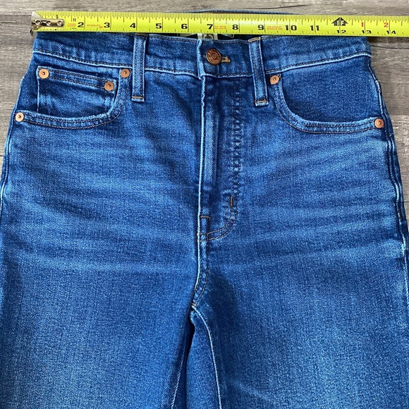 Madewell Tall Slim Demi-Boot Jeans in Sundale Wash size 24 tall - Picture 4 of 16